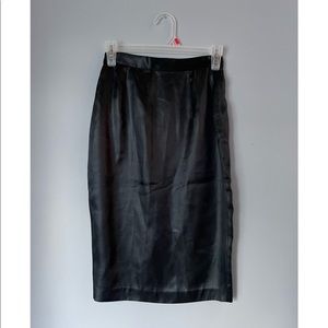 Vintage Satin Skirt (XS)
